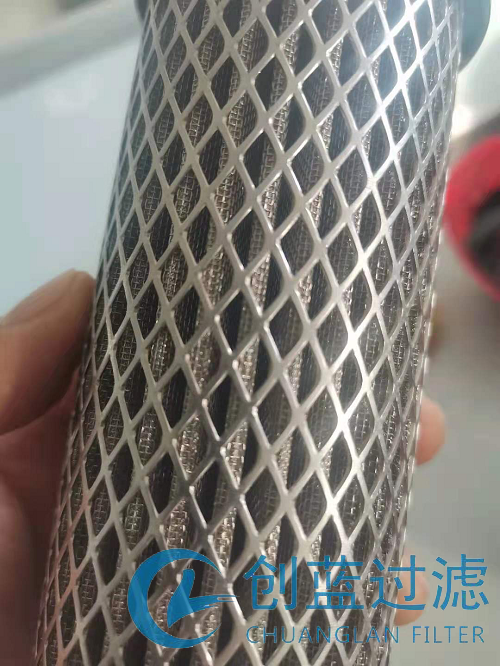 河南某鋼廠的液壓油濾芯進行現場測繪