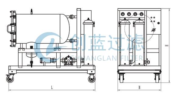 LYC-J系列聚結脫水濾油機1